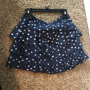 Polka dot skirt